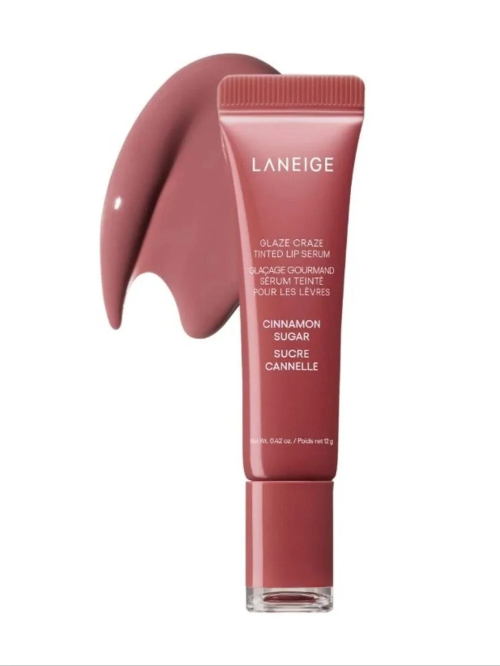 LANEIGE Cinnamon Sugar Glaze Craze Tinted Lip Serum - Pink